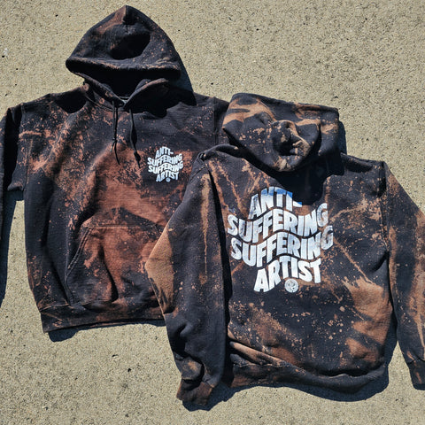 Anti Suffering Distressed Hoodie